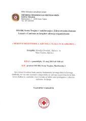 Meritve holesterola, krvnega tlaka in sladkorja 13.maj 2019